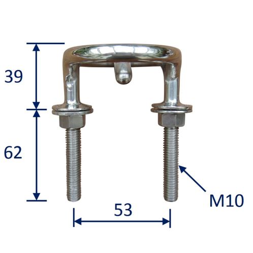 product image for Water-Ski Rope Hook, 63mm Outside Diameter