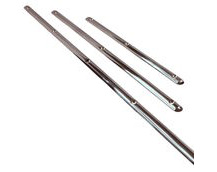 316 Stainless Steel Rubbing Strake For Boats, Solid Profile With Polished Finish, Available In Various Lengths