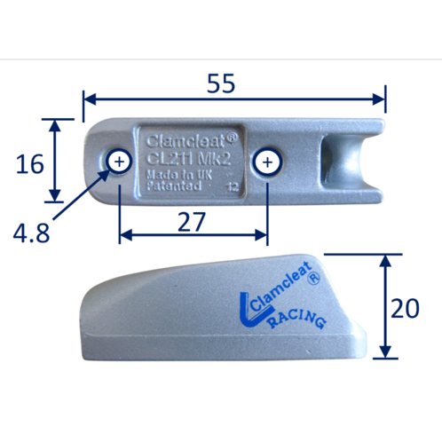 product image for Fairlead Jam Cleat (CL211MK2)