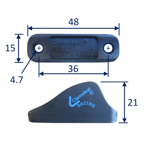 product image for Sailing Jam Cleat (CL222AN)