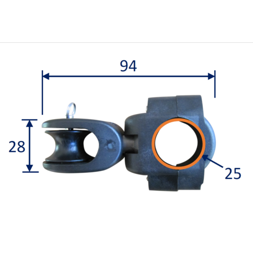 product image for Pulley Block (Stanchion Mounted)
