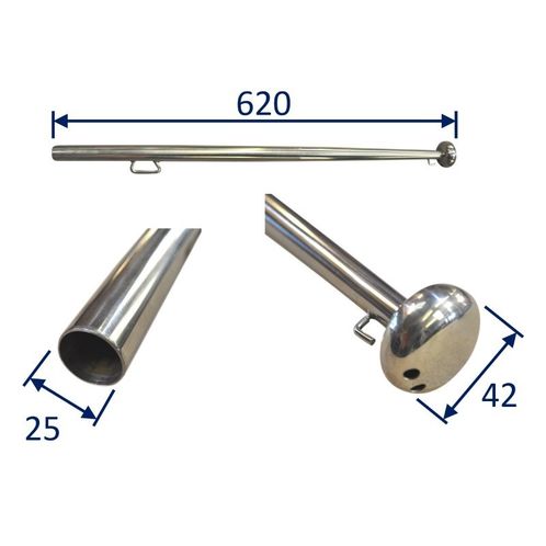 product image for Stainless Steel Flag Pole, Boat Flag-Pole, 316 Stainless