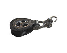 Dynamic 20mm Pulley Block, multi-function with fork mounting.  Line size 2.5 to 6mm