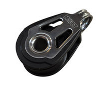 Dynamic 30mm Pulley Block, single fixed.  Line size 5 to 8mm