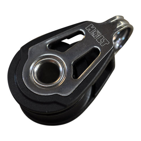 product image for Dynamic 30mm Pulley Block, single fixed.  Line size 5 to 8mm