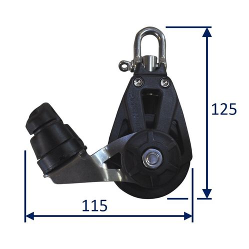product image for Sailing Pulley Block, Holt Plain Block 60 With Cam Cleat