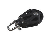 Sailing pulley block, Holt Plain Block 45.  Line size up to 10mm