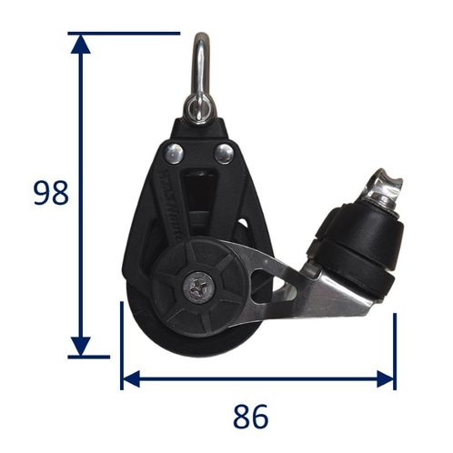 product image for Sailing Pulley Block, Holt Plain Block 45 With Cam Cleat