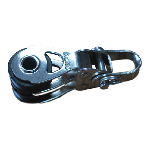 product image for Double Pulley Block With Delrin Roller Bearings, 20mm Sheave