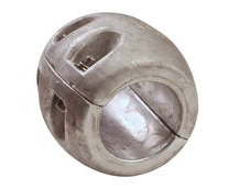 Zinc Shaft Anode For Boat Prop Shafts In Salt Water, To Protect From Corrosion