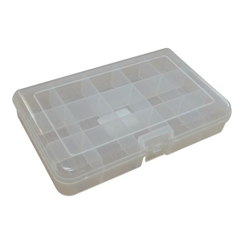 product image for Plastic Kit Box, 165x100x31mm External Size, 15 Compartment 