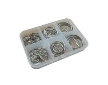 Kit Box Of 316 Stainless Steel Ring Pins