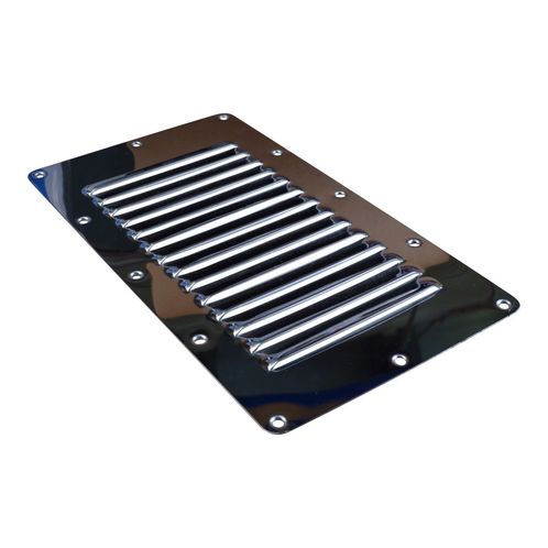 product image for Slotted Vent 127x228mm 316 Stainless Steel, Marine-Grade
