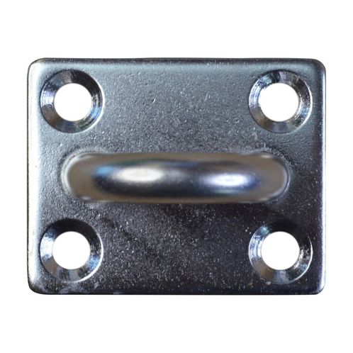 product image for Square Pad Eye Mounting Hoop, A2 Stainless Steel Mounting Pad