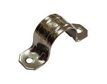 Bracket For 1 Inch Tube Or Stanchion.  316 Stainless Construction, With Reinforcing Ribs