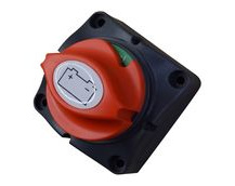 Marine master battery switch, 12V-48V, 275A Continuous
