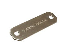 Backing Plate For For 1.25 Inch Tube Clip.  316 Stainless Construction