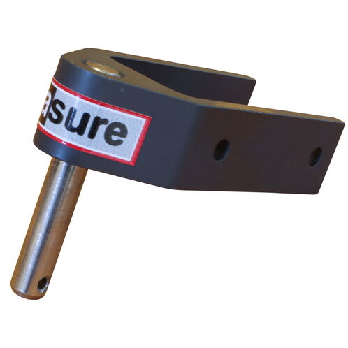 product image for Rudder Top Pintle Mounting With 2 Attachment Holes, 25mm Grip, Including 316 Stainless Steel Pin