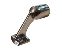 Stainless Steel Handrail End Support Fitting, In Polished 316 Stainless Steel, 2 Sizes Available