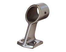 Stainless Steel Handrail Mid Support Fitting, In Polished 316 Stainless Steel For 25mm Tube