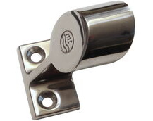 Stainless Steel Handrail End Fitting, In Polished 316 Stainless Steel, Sizes For 22mm Or 25mm Tube