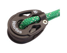 Tie-On Sailing Pulley Block, For Line Up To 8mm, Secured With 30mm Sheave