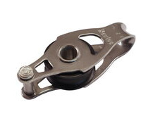 Single Fixed Pulley Block With 20mm Sheave, 316 Stainless Side Plates, Miniox
