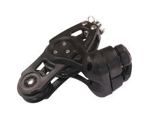 Nautos Organic 57 Fiddle Swivel Sailing Pulley Block With Ball Race & Cam-Cleat