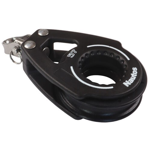 product image for Nautos Organic 57 Single Swivel Sailing Pulley Block With Ball Race
