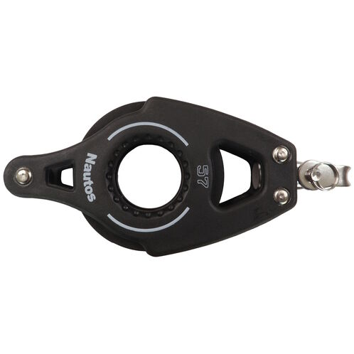 product image for Nautos Organic 57 Single Swivel Sailing Pulley Block With Becket & Ball Race