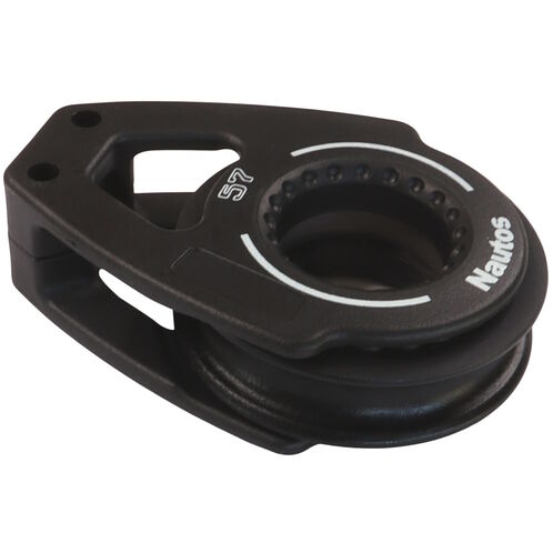 product image for Nautos Organic 57 Single Sailing Pulley Block For Web / Line Attachment