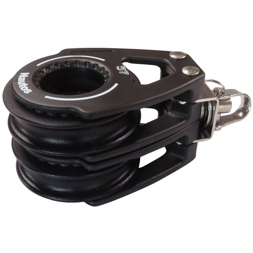 product image for Nautos Organic 57 Double Swivel Sailing Pulley Block With Ball Race