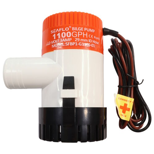 product image for SEAFLO 1100 GPH Electric Bilge Pump / Submersible Pump / 12Volt Bilge Pump. Boat Bilge Pump
