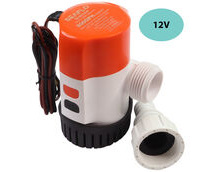 12V SEAFLO 800 GPH Electric Bilge Pump With Modular Quick Connect and Non-Return Valve