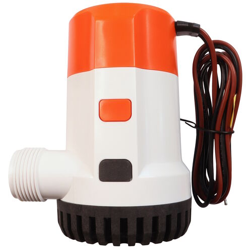 product image for SEAFLO 1500 GPH Electric Bilge Pump / Submersible Pump / 24Volt Bilge Pump. Boat Bilge Pump With Non-Return Valve