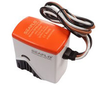SEAFLO Electromagnetic Float Switch / 12 Volts / Works with non-automatic bilge pumps up to 25 AMPS