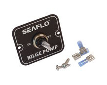 SEAFLO Aluminium Bilge Pump Switch / 12 or 24 Volts / Switch On or Off