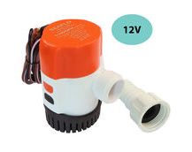 SEAFLO 1100 GPH Electric Timer Sensing Automatic Bilge Pump / 12 Volt Boat Bilge Pump / Submersible and Ignition Protected.
