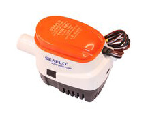 SEAFLO 1100 GPH Mechanical Automatic Bilge Pump / Pump and Integral Float Switch / 12 Volt Bilge Pump/ Anti-Fouling Impeller