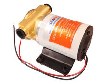 Self-Priming Bilge Pump, 12V Water Pump With Self Priming Action Up to 1.2m, 8 Gallons Per Minute.