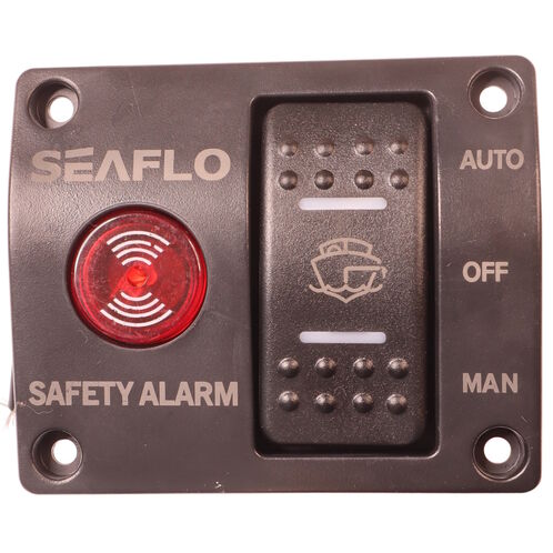 product image for SEAFLO Bilge Pump Control System, With Electronic Float Switch & Alarm Function 12V