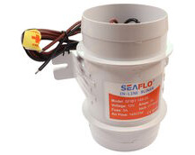 SEAFLO In-Line Bilge Blower / 12 Volt / Vertical or Horizontal Installation, Air Ventilation Pump