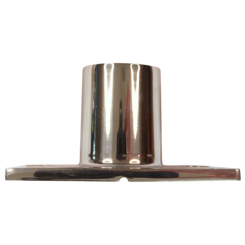 product image for Tube Mounting Support, Flanged 316 Stainless Steel 90-Degree Tube Mounting Socket With Rectangular Base