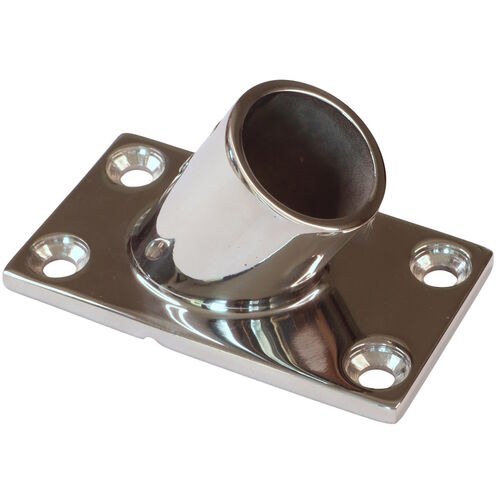 product image for Tube Mounting Support, Flanged 316 Stainless Steel 60-Degree Tube Mounting Socket Options For 22mm Or 25mm Tube