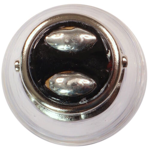 product image for Interior LED Bulb, BA15D Fitting, Warm White, 127 Lumen, 11W, 10-30V DC, Double Contact Base, Clear Cover, LED 15