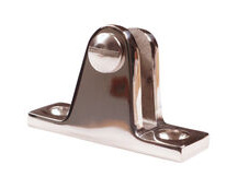 80-Degree Stainless Steel Deck Hinge, Used For Spray Hoods & Canopies