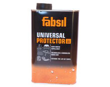 Fabsil Universal Protector Is A Highly Water-Repellent Treatment For All Kinds Of Outdoor Kit, 1 Litre.  Great For Boat Canopies And Covers