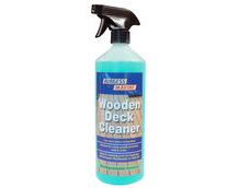 Marine Wooden Deck Cleaner, 1 Litre, Save Hours Of Sanding, Suitable For Most Woods Including Teak and Iroko, Biodegradable Formula