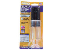 Clear Epoxy Repair Adhesive, For Fibreglass, Metal, Glass, Rubber & More, In Easy-To-Apply Syringe