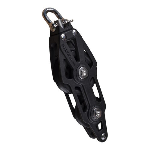 product image for Sailing Pulley Block, Holt Nautos Plain Block 80 With Violin & Swivel & Becket
